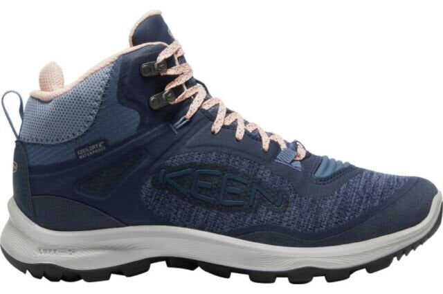 Naisten saappaat Keen TERRADORA FLEX MID WP WOMEN, Vintage Indigo/Peachy hinta ja tiedot | Naisten saappaat | hobbyhall.fi