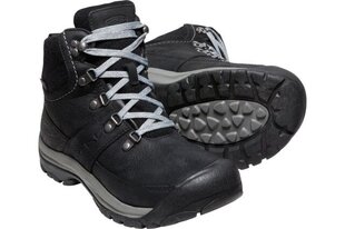 Naisten saappaat Keen Kaci Iii Winter Mid Wp Women's , Black/Steel Grey hinta ja tiedot | Naisten saappaat | hobbyhall.fi