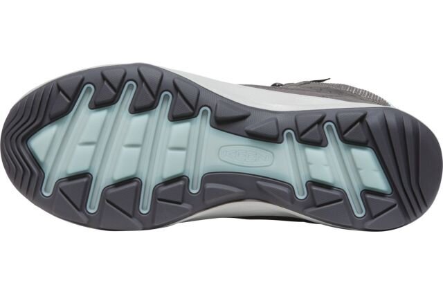 Naisten saappaat Keen Terradora Explorer Mid Wp Women's , Steel Grey/Clear Sky hinta ja tiedot | Naisten saappaat | hobbyhall.fi