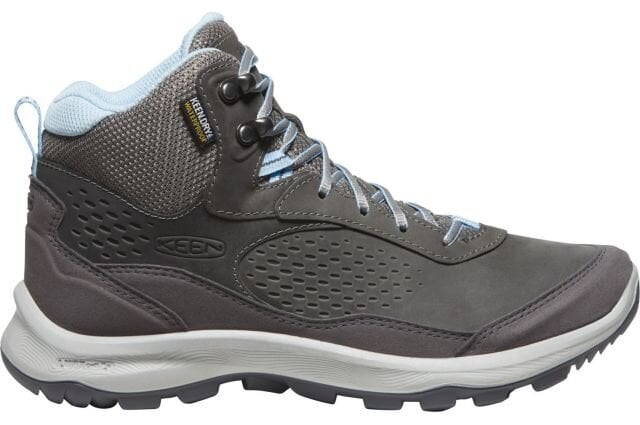 Naisten saappaat Keen Terradora Explorer Mid Wp Women's , Steel Grey/Clear Sky hinta ja tiedot | Naisten saappaat | hobbyhall.fi