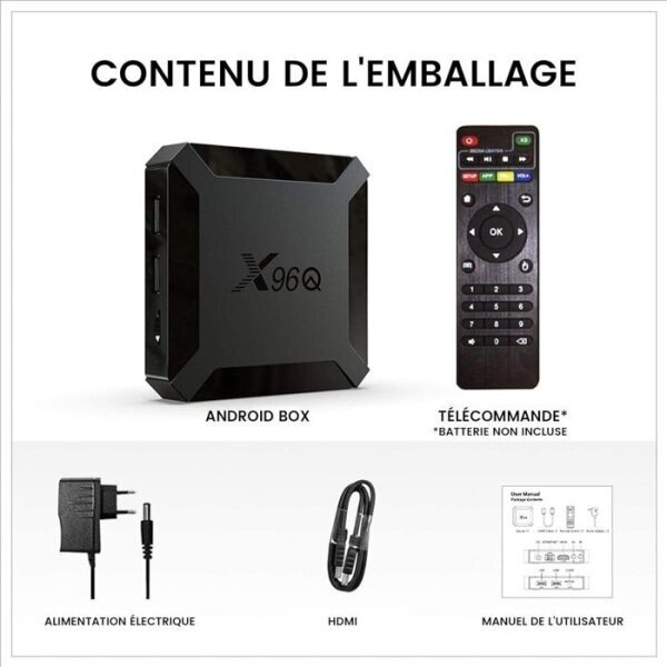 Android 10.0 IPTV Box 2 Gt RAM 16 Gt ROM Mini Smart TV Box, 4K HD/3D/Quad Core H313 64 Bits/2.4GHz WiFi/LAN10/100M soitin hinta ja tiedot | Digiboksit | hobbyhall.fi