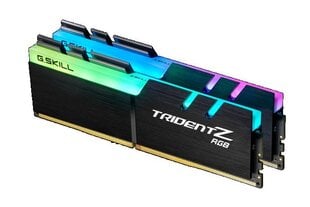 G.Skill Trident Z RGB DDR4, 2x8GB, 3200MHz, CL16 (F4-3200C16D-16GTZR) hinta ja tiedot | G.Skill Tietokoneet ja pelaaminen | hobbyhall.fi