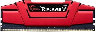 G.Skill Ripjaws V DDR4, 8GB, 2800Hz, CL17 (F4-2800C17S-8GVR) hinta ja tiedot | Muisti (RAM) | hobbyhall.fi