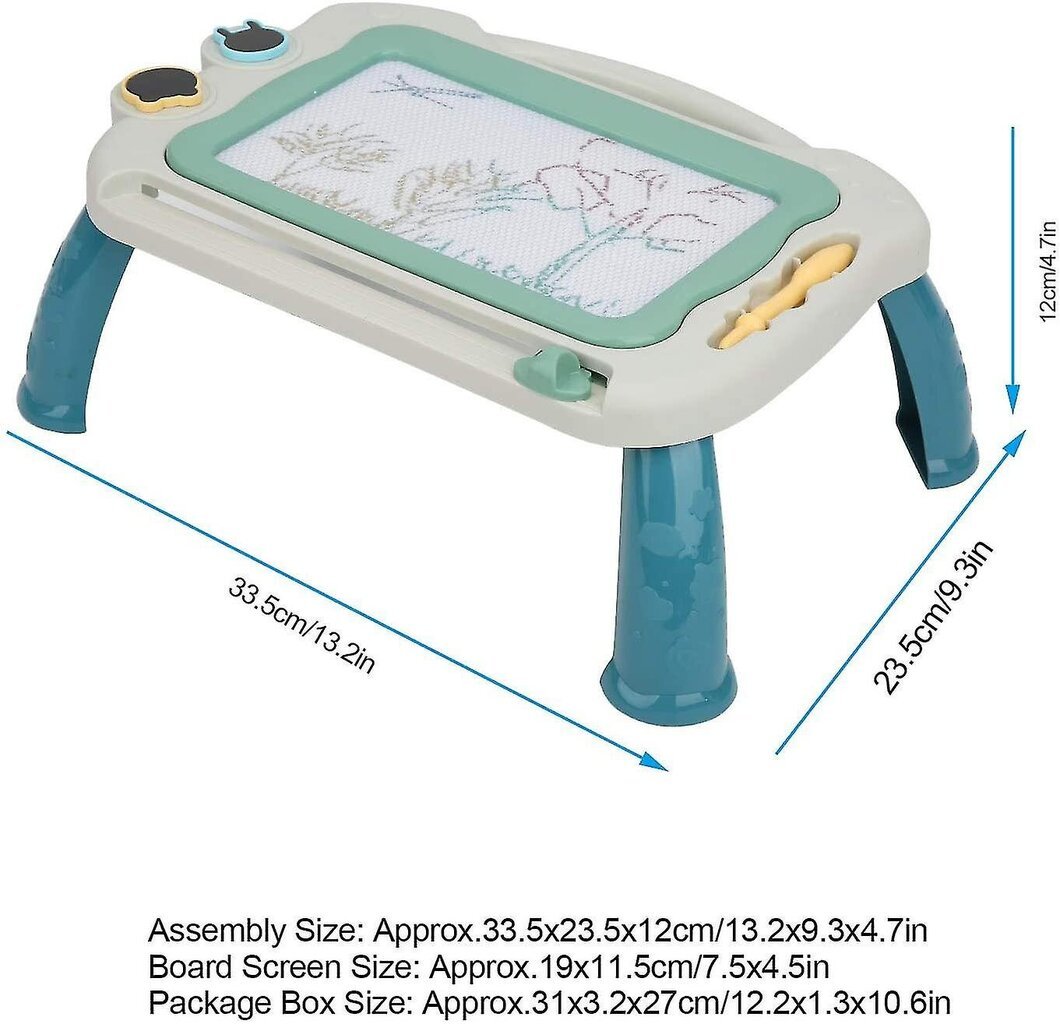 2023 - Magneettinen piirustustaulu taitettavalla jalustalla, pyyhittävä kirjoitusmaalaus piirustustabletti myrkytön hinta ja tiedot | Maalaustarvikkeet | hobbyhall.fi
