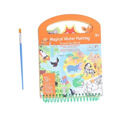 Vesivärityskirjat Kannettavat Water Reveal Activity Books Opettelevat lelut lapsille Water Coloring Books hinta ja tiedot | Maalaustarvikkeet | hobbyhall.fi