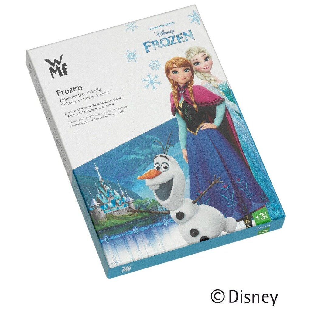 WMF Disney Frozen -aterinsetti lapsille, 4-osainen hinta ja tiedot | Vauvan ja lasten astiat | hobbyhall.fi