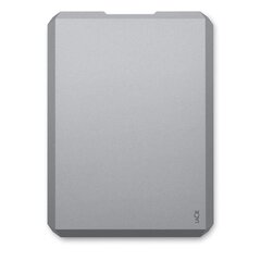 LACIE Mobile Portable HDD 2TB USB grey hinta ja tiedot | Ulkoiset kovalevyt | hobbyhall.fi