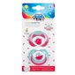 Silikoniset symmetriset tutit Canpol Babies So Cool 6-18 + kk, 2 kpl, 22/632 hinta ja tiedot | Tutit | hobbyhall.fi