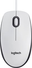 Logitech M100, valkoinen hinta ja tiedot | Hiiret | hobbyhall.fi