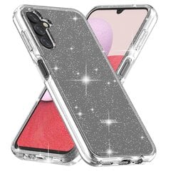 Samsung Galaxy A14 5G Glittery Powder Pehmeä TPU + Kova PC-puhelinkotelo Matkapuhelimen takakuori hinta ja tiedot | Puhelimen kuoret ja kotelot | hobbyhall.fi