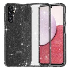 Samsung Galaxy A14 5G Glittery Powder Pehmeä TPU + Kova PC-puhelinkotelo Matkapuhelimen takakuori hinta ja tiedot | Puhelimen kuoret ja kotelot | hobbyhall.fi