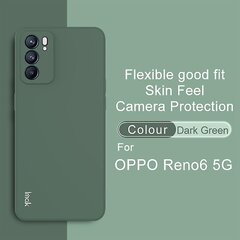 IMAK UC-4 Series Straight Frame matkapuhelimen pehmeä TPU-suojakotelo Oppo Reno6 5G:lle hinta ja tiedot | Puhelimen kuoret ja kotelot | hobbyhall.fi