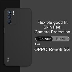 IMAK UC-4 Series Straight Frame matkapuhelimen pehmeä TPU-suojakotelo Oppo Reno6 5G:lle hinta ja tiedot | Puhelimen kuoret ja kotelot | hobbyhall.fi