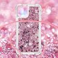 Quicksand Shiny Glitter -matkapuhelimen TCover kaulanauhalla iPhone 13 mini 5,4 tuuman Heartsille hinta ja tiedot | Puhelimen kuoret ja kotelot | hobbyhall.fi