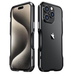 putoamaton puskurikotelo iPhone 15 Pro Max:lle metallirunkoinen ruuvilukko matkapuhelimen suojakuori hinta ja tiedot | Puhelimen kuoret ja kotelot | hobbyhall.fi