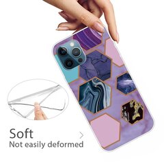 iPhone 15:lle marmorikuviolla painettu TPU-puhelinkotelo IMD Soft -matkapuhelimen takakuori hinta ja tiedot | Puhelimen kuoret ja kotelot | hobbyhall.fi