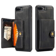 Jeehood Iphone 7Plus/8Plus Split 2-in-1 Retro-magneettikorttipidikkeeseen matkapuhelinkotelo, vihreä hinta ja tiedot | Puhelimen kuoret ja kotelot | hobbyhall.fi