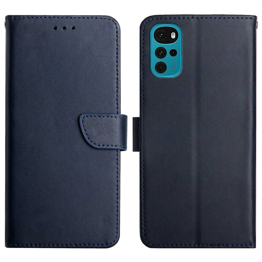 Ht02 Moto G22 Napa Pattern Solid Leather -matkapuhelinkotelolle hinta ja tiedot | Puhelimen kuoret ja kotelot | hobbyhall.fi