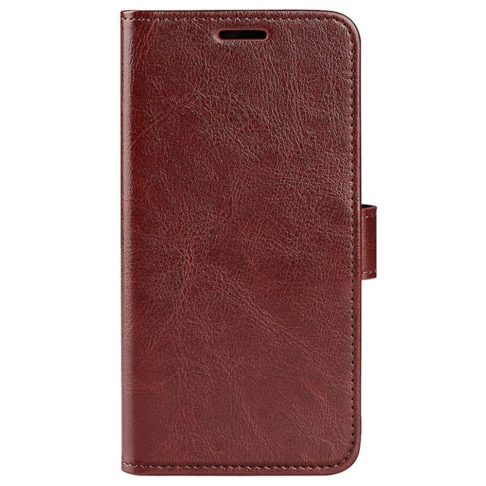 Wiko T50:lle Crazy Horse Pattern Vasemmalta ja oikealta aukeava matkapuhelimen suojakuori, valkoinen hinta ja tiedot | Puhelimen kuoret ja kotelot | hobbyhall.fi