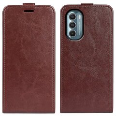 Moto G 5G 2022 Crazy Horse Pattern matkapuhelimen suojakuoreen valkoinen hinta ja tiedot | Puhelimen kuoret ja kotelot | hobbyhall.fi