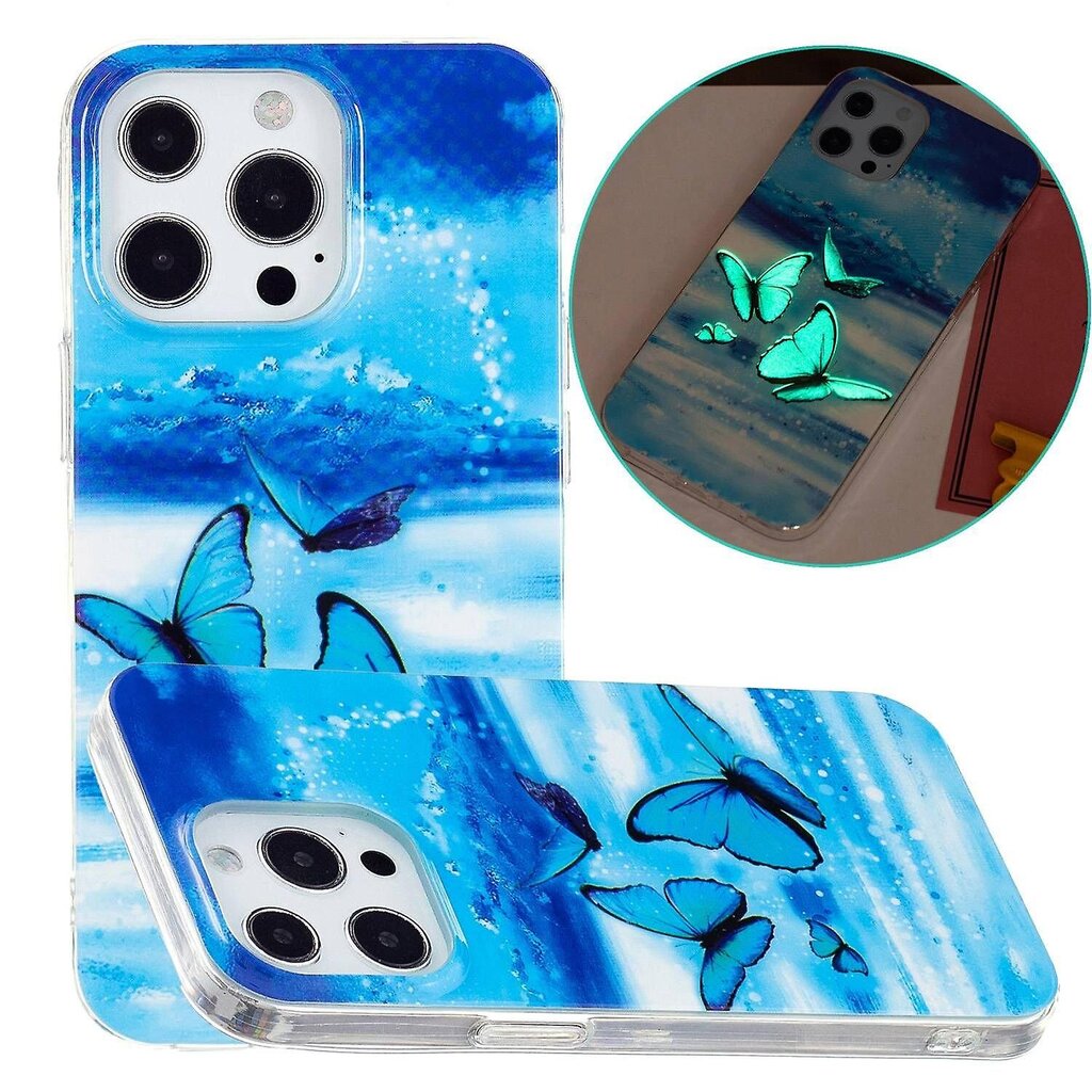 Iphone 14 Pro Max Imd Luminous Pattern Tpu -matkapuhelinkotelolle Deer Head hinta ja tiedot | Puhelimen kuoret ja kotelot | hobbyhall.fi