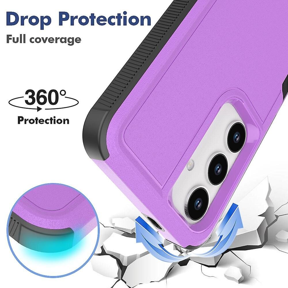 Samsung Galaxy S24 Case Anti-Drop Hard PC+Tpu -matkapuhelimen kuori hinta ja tiedot | Puhelimen kuoret ja kotelot | hobbyhall.fi