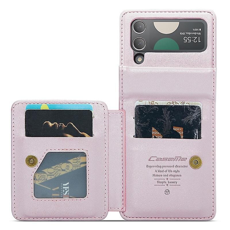 Caseme C22 -sarja Samsung Galaxy Z Flip3 5G -kotelolle Litchi Texture Rfid - estävä matkapuhelimen kansi hinta ja tiedot | Puhelimen kuoret ja kotelot | hobbyhall.fi