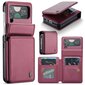 Caseme C22 -sarja Samsung Galaxy Z Flip3 5G -kotelolle Litchi Texture Rfid - estävä matkapuhelimen kansi hinta ja tiedot | Puhelimen kuoret ja kotelot | hobbyhall.fi