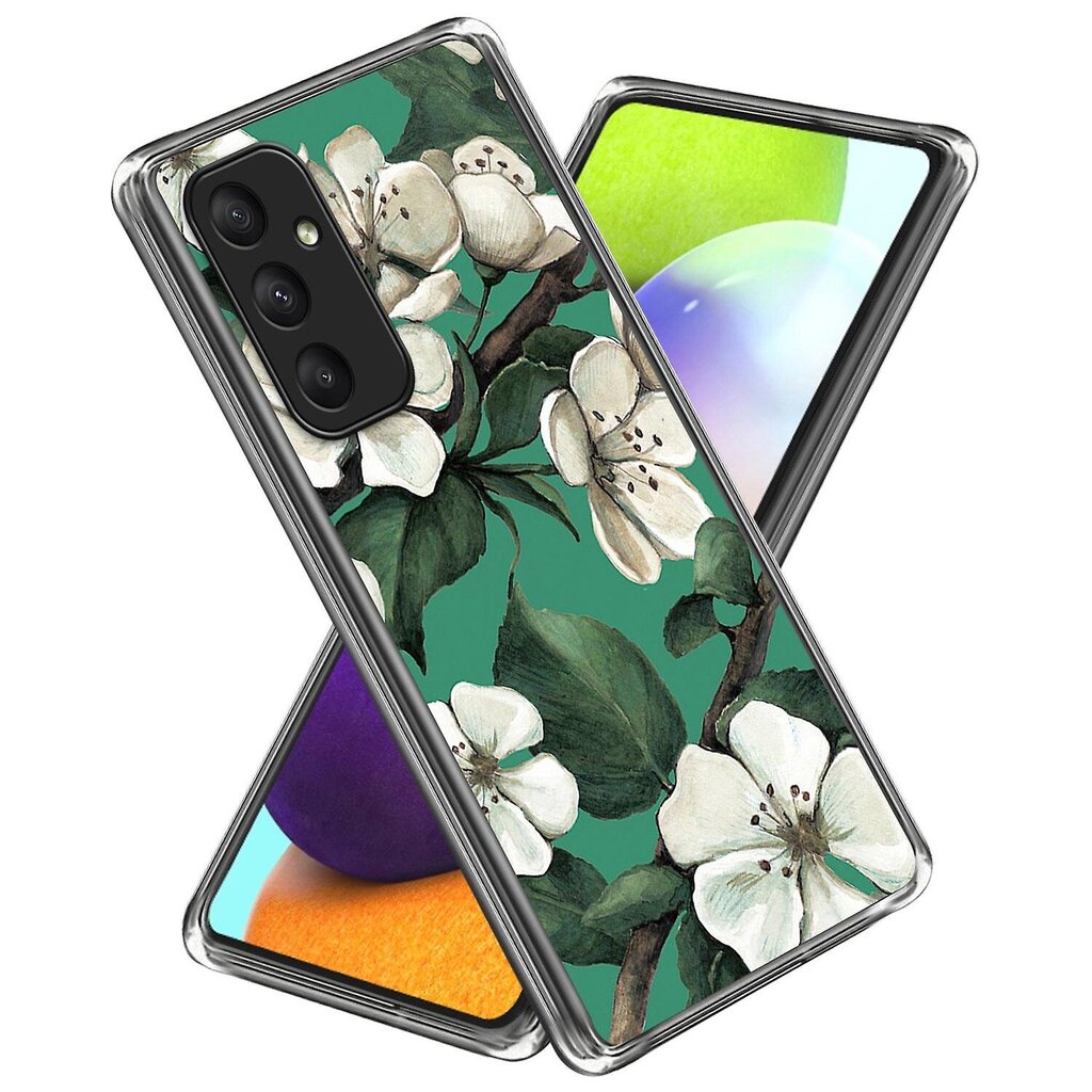 Samsung Galaxy A55 5G Pattern Print Tpu Case -matkapuhelimen suojakuori - pinottava panda hinta ja tiedot | Puhelimen kuoret ja kotelot | hobbyhall.fi