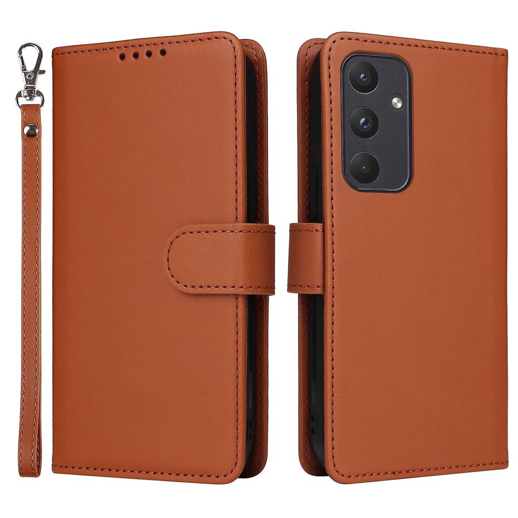 Yhteensopiva Betopnice Samsung A55 005 Simulated Leather Kaksi yhdessä matkapuhelimen nahkakotelo Win kanssa hinta ja tiedot | Puhelimen kuoret ja kotelot | hobbyhall.fi