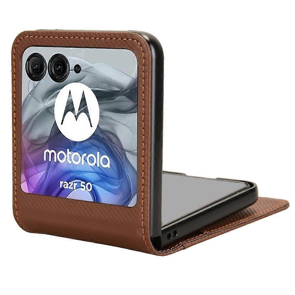 Motorola Razr 50 5G Case PU Nahka + PC-korttipidike matkapuhelimen kansi - valkoinen hinta ja tiedot | Puhelimen kuoret ja kotelot | hobbyhall.fi