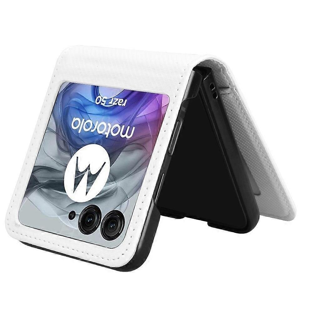 Motorola Razr 50 5G Case PU Nahka + PC-korttipidike matkapuhelimen kansi - hinta ja tiedot | Puhelimen kuoret ja kotelot | hobbyhall.fi