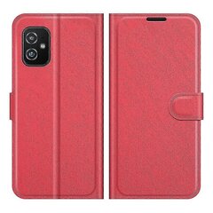 Lompakko Design Litchi Skin Nahkakotelo Asus Zenfone 8 ZS590KS Matkapuhelintelineen suojus hinta ja tiedot | Puhelimen kuoret ja kotelot | hobbyhall.fi