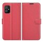 Lompakko Design Litchi Skin Nahkakotelo Asus Zenfone 8 ZS590KS Matkapuhelintelineen suojus hinta ja tiedot | Puhelimen kuoret ja kotelot | hobbyhall.fi