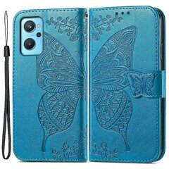 Realme 9i/Oppo A96/A36:lle pudotuksenkestävä painatus Butterfly Flower Cover Säädettävä jalusta Lompakko PU-nahkainen matkapuhelinkotelo hinta ja tiedot | Puhelimen kuoret ja kotelot | hobbyhall.fi