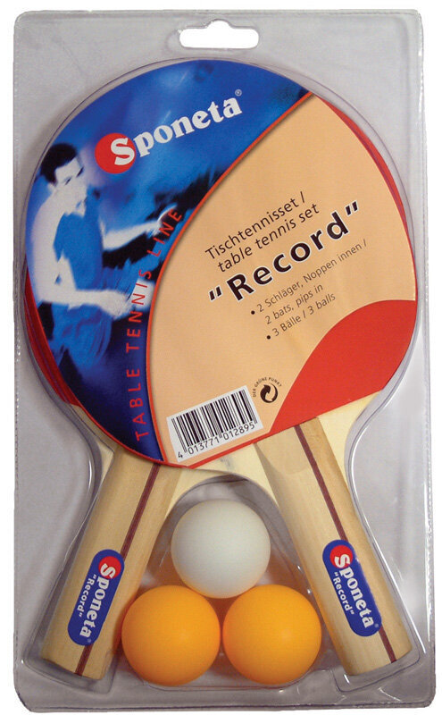 Sponeta Record pöytätennissetti hinta ja tiedot | Pingismailat | hobbyhall.fi