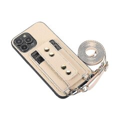 Lanyard Et D Case Yhteensopiva 14 Pro Max/14 Pro/14/14 Ranteen Kanssa_Beige_iPhone 14 Plus hinta ja tiedot | Puhelimen kuoret ja kotelot | hobbyhall.fi