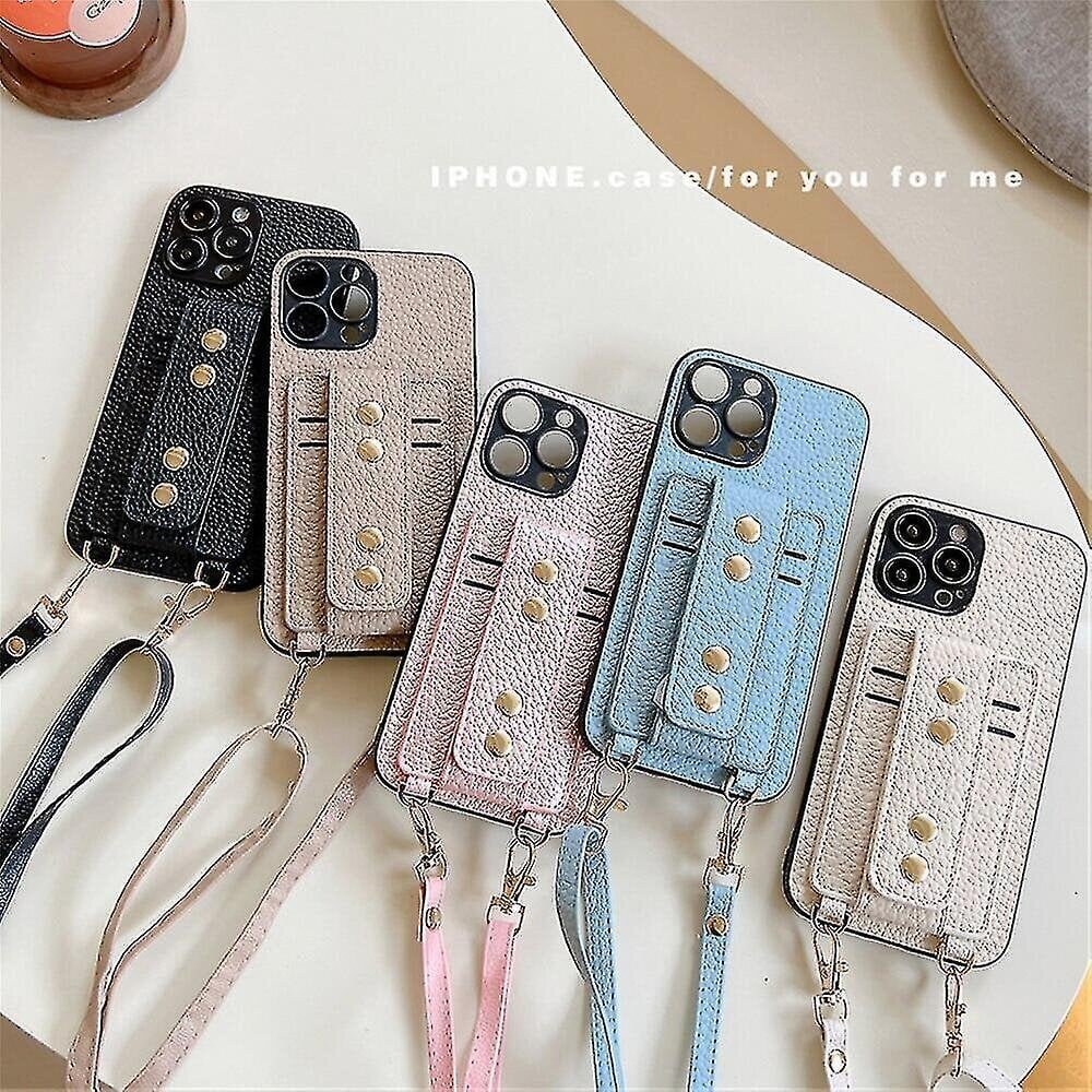 Lanyard Et D Case Yhteensopiva 14 Pro Max/14 Pro/14/14 Ranteen Kanssa_Blue_iPhone 14 Pro Max hinta ja tiedot | Puhelimen kuoret ja kotelot | hobbyhall.fi