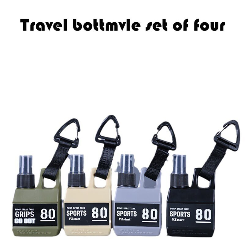 80 ml Camping Outdoor Travel -suihkepullo Kannettava suihkepullo alkoholiannostelijapullo (neljä väriä, neljä sarjaa) hinta ja tiedot | Juomapullot | hobbyhall.fi