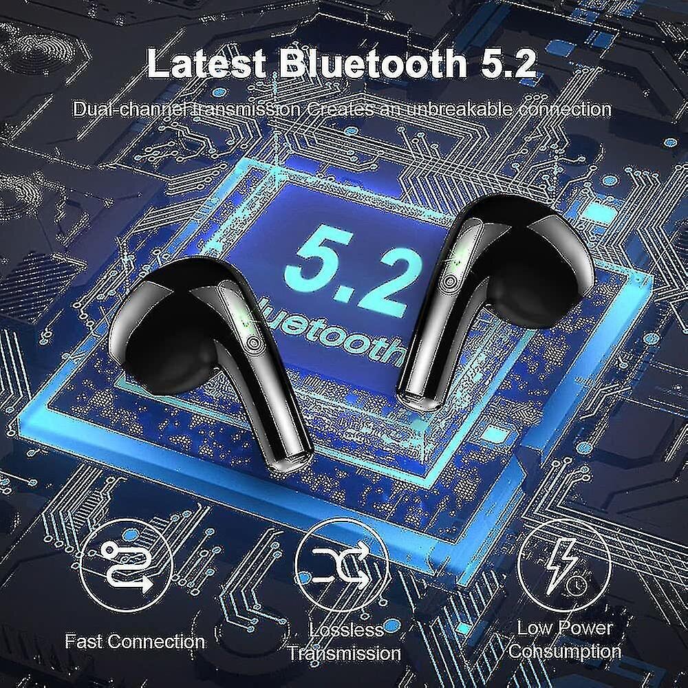 Langattomat Kuulokkeet, Langattomat Kuulokkeet Bluetooth 5.2 Mini Usb-C Latauskotelolla, Bl hinta ja tiedot | Kuulokkeet | hobbyhall.fi