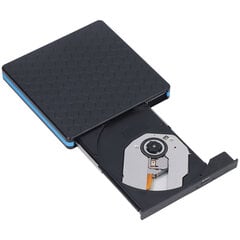 Ulkoisen DVD-aseman tuki USB3.0 USB2.0 Type C -tuki CD-DVD-poltto Plug and Play CD-poltin kannettavalle pöytätietokoneelle hinta ja tiedot | Levyasemat | hobbyhall.fi