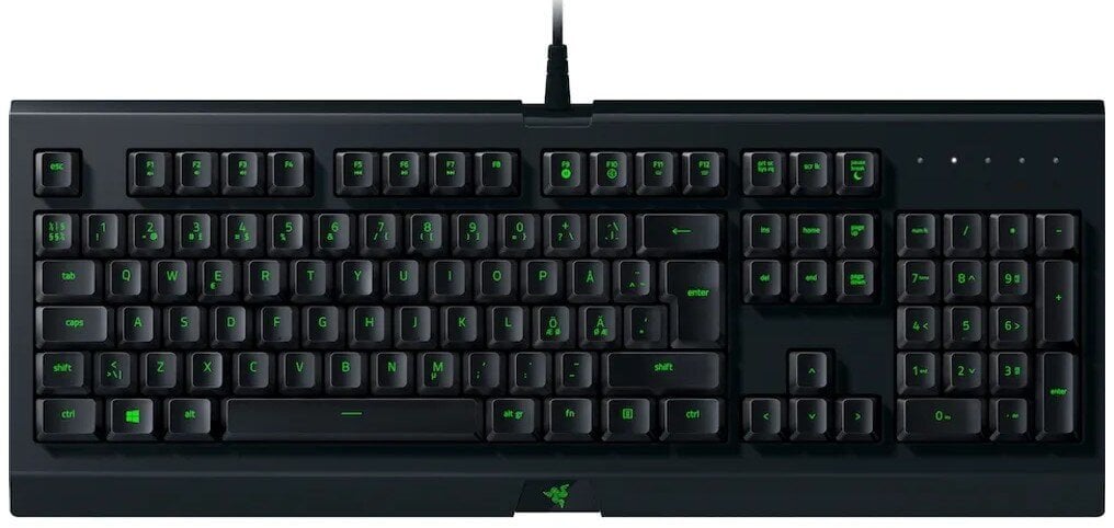 Razer Cynosa Lite Gaming Keyboard, NOR l hinta ja tiedot | Näppäimistöt | hobbyhall.fi