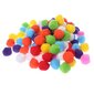 100 kpl Pehmeitä Pyöreitä Fluffy Craft Pom Poms Pallo sekavärisiä Pom Poms 40mm Tee itse hinta ja tiedot | Maljakot | hobbyhall.fi