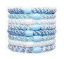 Pack Ponytail Holder -hiussiteet - Blue Mix Caribbean hinta ja tiedot | Hiustarvikkeet | hobbyhall.fi