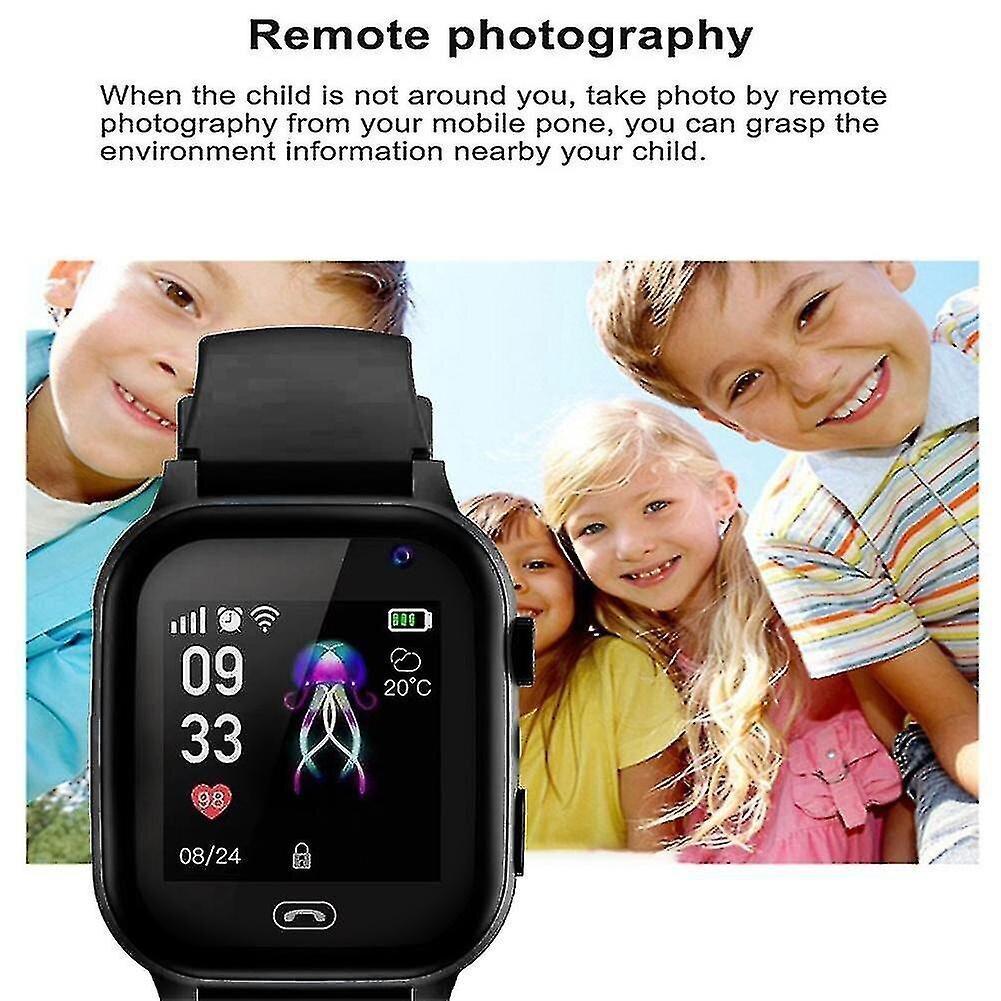 Uusi Kids 4g Smart Watch Sos Gps Location Videopuhelu Lapsille Älykellokamera Vedenpitävä Kello Pojille Tytöille 2023 hinta ja tiedot | Kellot | hobbyhall.fi