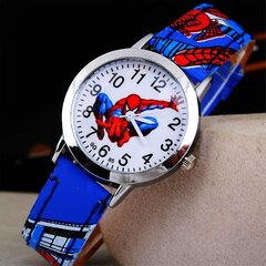 Kids Boys Spiderman Quartz Watch sarjakuva tekonahkainen rannekello lahja hinta ja tiedot | Kellot | hobbyhall.fi