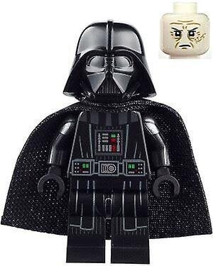 LEGO Darth Vader White Head -minihahmo mallista 75347 hinta ja tiedot | Pienoismallit | hobbyhall.fi