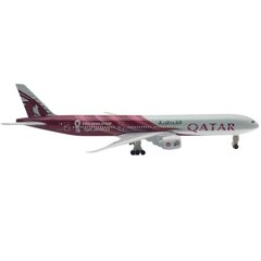 Alloy Diecast Lentokonemalli Lentokonemalli Alloy Qatar 777 Passenger Fq hinta ja tiedot | Pienoismallit | hobbyhall.fi