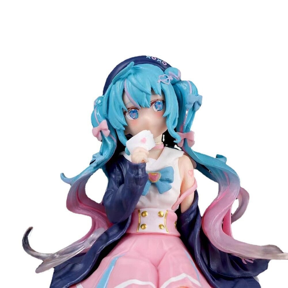 14 cm Miku Toimintafiguuri Virtuaalilaulaja Kawaii Girls PVC Collect hinta ja tiedot | Pienoismallit | hobbyhall.fi