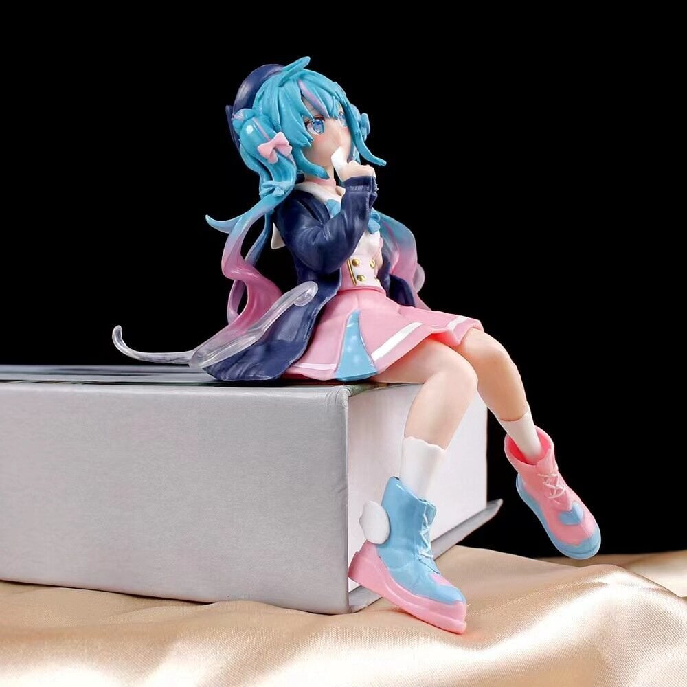 14 cm Miku Toimintafiguuri Virtuaalilaulaja Kawaii Girls PVC Collect hinta ja tiedot | Pienoismallit | hobbyhall.fi